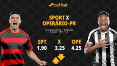 Sport x Operário-PR - Série B 2026: Dicas, Palpites, Odds, Escalações, Horário, Onde Assistir